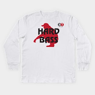 Hard bass slav Kids Long Sleeve T-Shirt